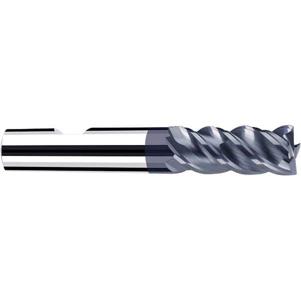 Fraisa - 8mm, 19mm LOC, 63mm OAL, 4 Flute Solid Carbide Square End Mill - Eagle Tool & Supply