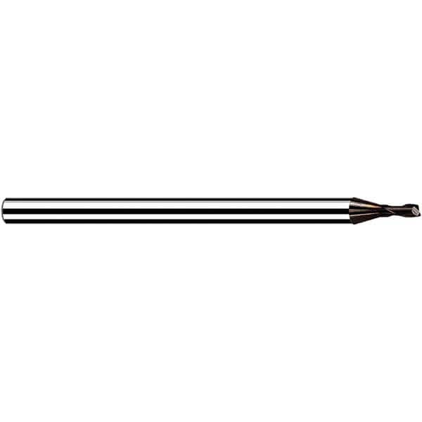 Fraisa - 2.5mm, 3mm LOC, 50mm OAL, 2 Flute Solid Carbide Square End Mill - Eagle Tool & Supply