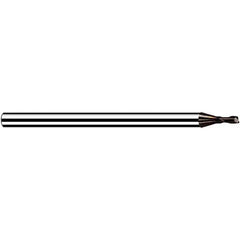 Fraisa - 2mm, 2.4mm LOC, 50mm OAL, 2 Flute Solid Carbide Square End Mill - Eagle Tool & Supply