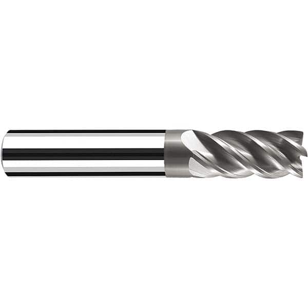 Fraisa - 5/8, 1-1/4" LOC, 5/8" Shank Diam, 3-1/2" OAL, 5 Flute Solid Carbide Square End Mill - Eagle Tool & Supply