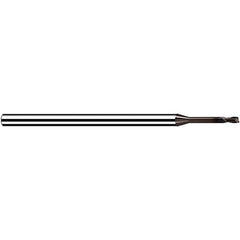 Fraisa - 3mm Diam 2 Flute Solid Carbide 0.2mm Corner Radius End Mill - Eagle Tool & Supply