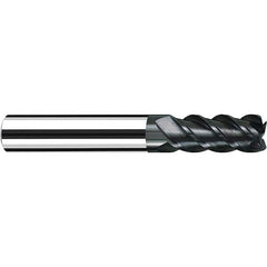 Fraisa - 1/2, 1-1/4" LOC, 1/2" Shank Diam, 3-1/4" OAL, 4 Flute Solid Carbide Square End Mill - Eagle Tool & Supply