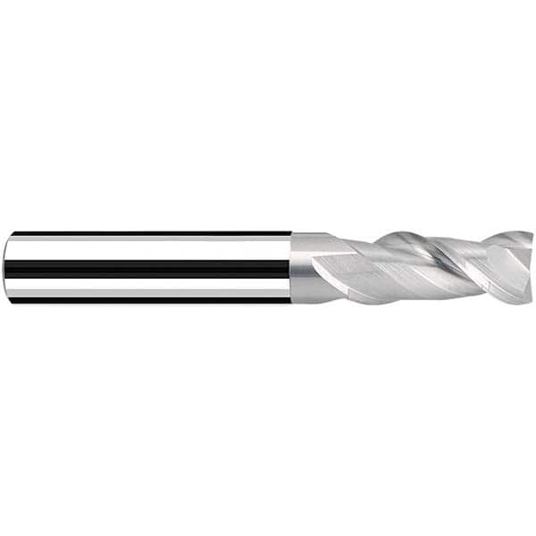 Fraisa - 4mm, 11mm LOC, 57mm OAL, 2 Flute Solid Carbide Square End Mill - Eagle Tool & Supply
