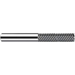 Fraisa - 8mm, 28mm LOC, 72mm OAL, 7 Flute Solid Carbide Square End Mill - Eagle Tool & Supply