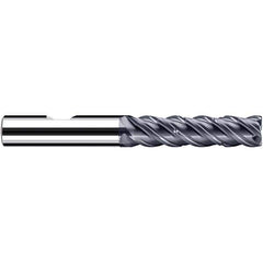 Fraisa - 12mm, 44mm LOC, 97mm OAL, 4 Flute Solid Carbide Square End Mill - Eagle Tool & Supply
