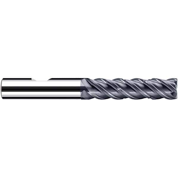 Fraisa - 4mm, 13mm LOC, 63mm OAL, 4 Flute Solid Carbide Square End Mill - Eagle Tool & Supply