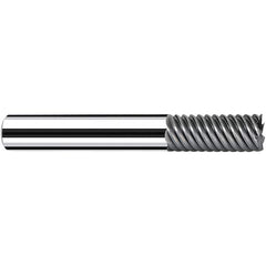 Fraisa - 8mm, 19mm LOC, 63mm OAL, 7 Flute Solid Carbide Square End Mill - Eagle Tool & Supply