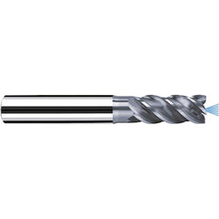 Fraisa - 1/4" Diam 4 Flute Solid Carbide 0.006" Corner Radius End Mill - Eagle Tool & Supply