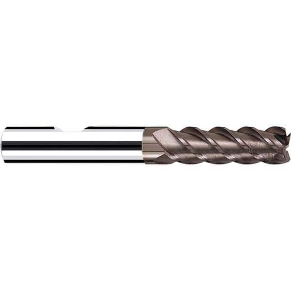 Fraisa - 5/8, 2-1/2" LOC, 5/8" Shank Diam, 5" OAL, 4 Flute Solid Carbide Square End Mill - Eagle Tool & Supply