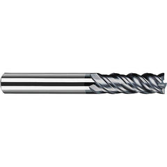 Fraisa - 3/16, 9/16" LOC, 3/16" Shank Diam, 2-1/4" OAL, 4 Flute Solid Carbide Square End Mill - Eagle Tool & Supply