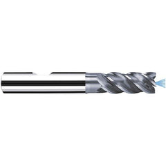 Fraisa - 12mm Diam 4 Flute Solid Carbide 0.2mm Corner Radius End Mill - Eagle Tool & Supply