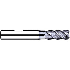 Fraisa - 10mm Diam 4 Flute Solid Carbide 0.2mm Corner Radius End Mill - Eagle Tool & Supply