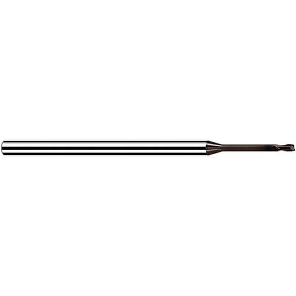 Fraisa - 3mm, 3.6mm LOC, 60mm OAL, 2 Flute Solid Carbide Square End Mill - Eagle Tool & Supply