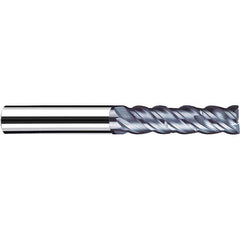 Fraisa - 1/4, 3/4" LOC, 1/4" Shank Diam, 2-1/2" OAL, 4 Flute Solid Carbide Square End Mill - Eagle Tool & Supply