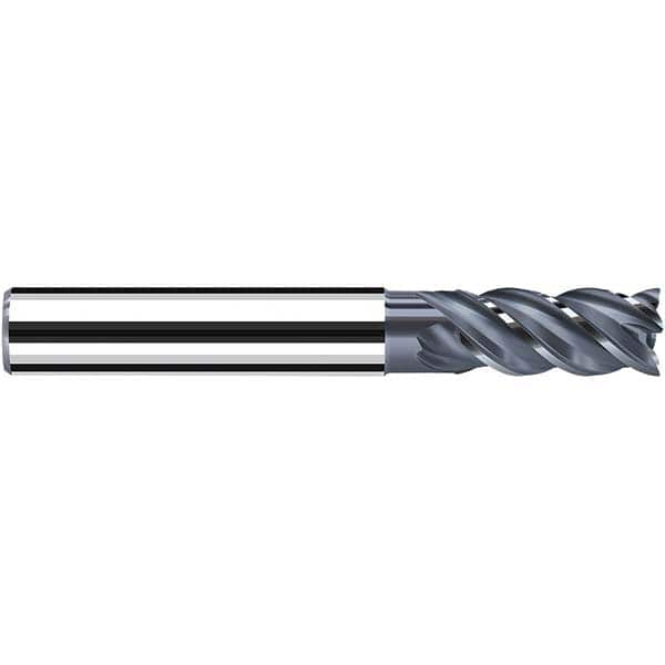 Fraisa - 5/8" Diam 4 Flute Solid Carbide 0.008" Corner Radius End Mill - Eagle Tool & Supply