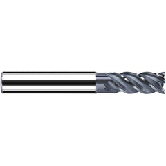 Fraisa - 3/8" Diam 4 Flute Solid Carbide 0.008" Corner Radius End Mill - Eagle Tool & Supply