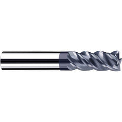 Fraisa - 3/16, 3/8" LOC, 1/4" Shank Diam, 2" OAL, 4 Flute Solid Carbide Square End Mill - Eagle Tool & Supply