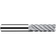 Fraisa - 8mm, 24mm LOC, 72mm OAL, 6 Flute Solid Carbide Square End Mill - Eagle Tool & Supply