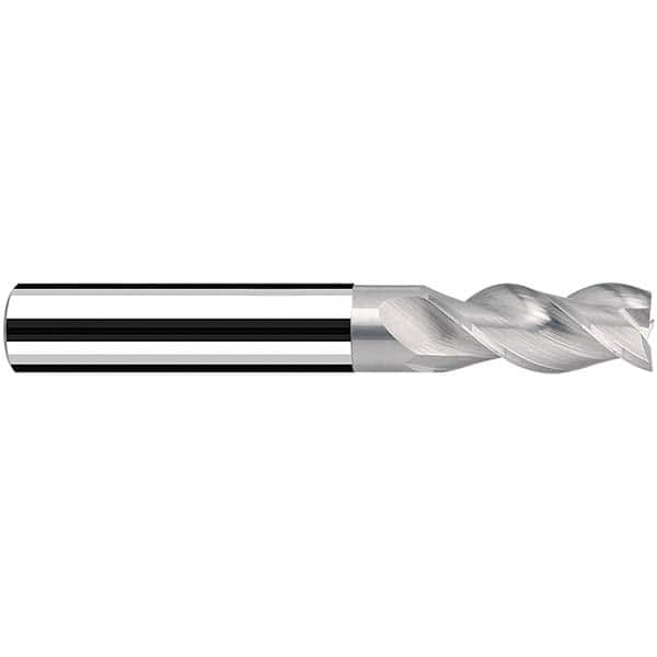 Fraisa - 3mm, 8mm LOC, 57mm OAL, 3 Flute Solid Carbide Square End Mill - Eagle Tool & Supply