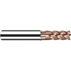 Fraisa - 3/8" Diam 4 Flute Solid Carbide 0.008" Corner Radius End Mill - Eagle Tool & Supply
