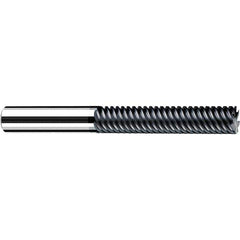 Fraisa - 1/4, 1-1/4" LOC, 1/4" Shank Diam, 3-1/2" OAL, 5 Flute Solid Carbide Square End Mill - Eagle Tool & Supply