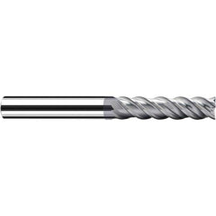 Fraisa - 1/2, 2" LOC, 1/2" Shank Diam, 4-1/4" OAL, 4 Flute Solid Carbide Square End Mill - Eagle Tool & Supply