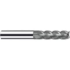 Fraisa - 5/8, 3" LOC, 5/8" Shank Diam, 6" OAL, 4 Flute Solid Carbide Square End Mill - Eagle Tool & Supply