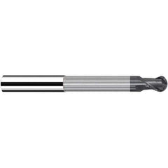 Fraisa - 8mm Diam, 9mm LOC, 2 Flute Solid Carbide Ball End Mill - Eagle Tool & Supply
