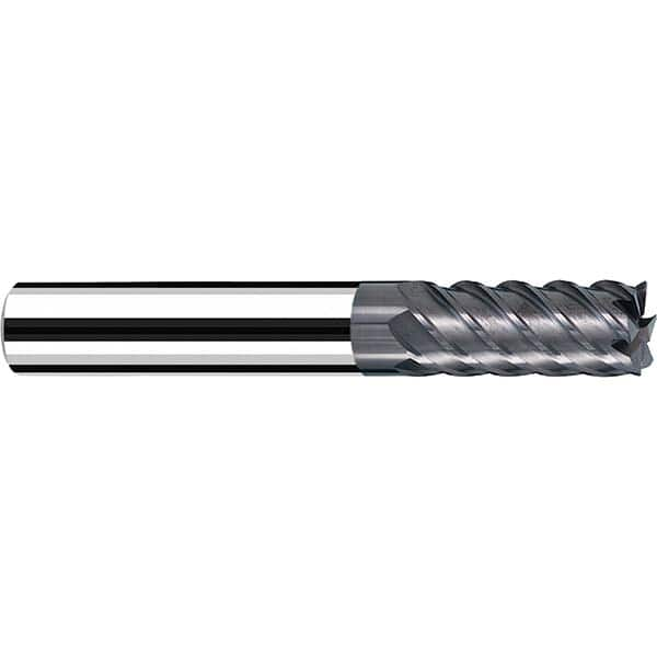 Fraisa - 5/8, 1-1/4" LOC, 5/8" Shank Diam, 3-1/2" OAL, 8 Flute Solid Carbide Square End Mill - Eagle Tool & Supply