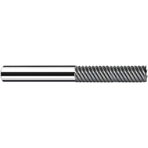 Fraisa - 3mm, 14mm LOC, 63mm OAL, 5 Flute Solid Carbide Square End Mill - Eagle Tool & Supply
