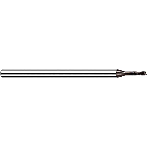 Fraisa - 3mm Diam 2 Flute Solid Carbide 0.2mm Corner Radius End Mill - Eagle Tool & Supply