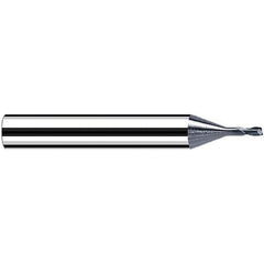 Fraisa - 0.1mm, 6mm LOC, 57mm OAL, 2 Flute Solid Carbide Square End Mill - Eagle Tool & Supply