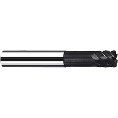 Fraisa - 1/8" Diam 4 Flute Solid Carbide 0.01" Corner Radius End Mill - Eagle Tool & Supply