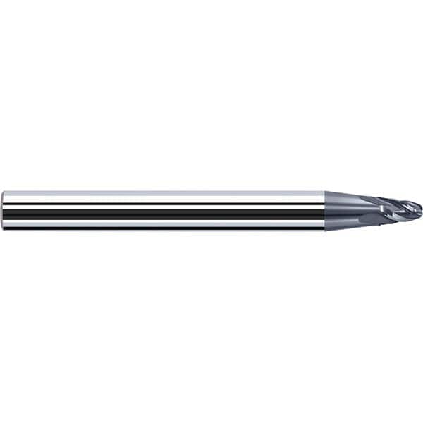 Fraisa - 10mm LOC 4 Flute Solid Carbide Circle Segment Taper Form End Mill - Eagle Tool & Supply