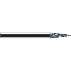 Fraisa - 17.5mm LOC 4 Flute Solid Carbide Circle Segment Taper Form End Mill - Eagle Tool & Supply