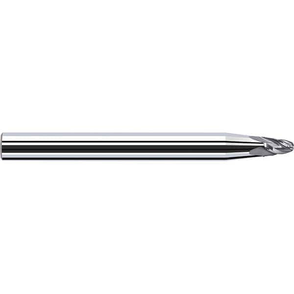 Fraisa - 10mm LOC 4 Flute Solid Carbide Circle Segment Taper Form End Mill - Eagle Tool & Supply