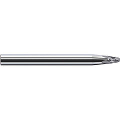 Fraisa - 10mm LOC 4 Flute Solid Carbide Circle Segment Taper Form End Mill - Eagle Tool & Supply