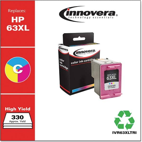 innovera - Office Machine Supplies & Accessories For Use With: HP DeskJet 1110, 1112, 2130, 2132, 3630, 3631, 3632, 3633, 3634, 3636, 3637; HP ENVY 4512, 4516, 4520, 4522, 4523, 4524; HP OfficeJet 3830, 3831, 3833, 4650, 4652, 4654, 4655 Nonflammable: No - Eagle Tool & Supply