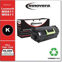 innovera - Office Machine Supplies & Accessories; For Use With: Lexmark? MS711DN, MS811DN, MS811DTN, MS811N, MS812DE, MS812DN, MS812DTN, MX711DE, MX711DHE, MX711DTHE, MX810DE, MX810DFE, MX810DME, MX810DTE, MX810DTFE, MX810DTME, MX810DXE, MX810DXFE, MX810 - Exact Industrial Supply