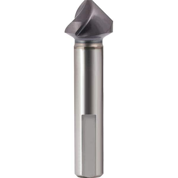 Guhring - Countersinks Head Diameter (Inch): 0.5 Number of Flutes: 3 - Eagle Tool & Supply