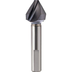 Guhring - Countersinks Head Diameter (mm): 6.0000 Number of Flutes: 3 - Eagle Tool & Supply