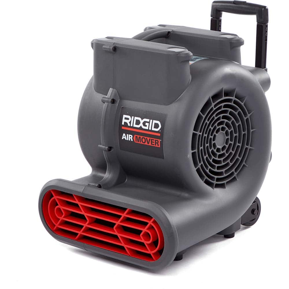 Ridgid - Carpet & Floor Dryers Type: Air Mover Air Flow (CFM): 1625 - Eagle Tool & Supply