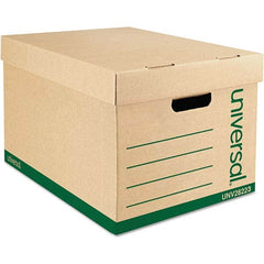 UNIVERSAL - Compartment Storage Boxes & Bins Type: Storage Box Color: Kraft/Green - Eagle Tool & Supply