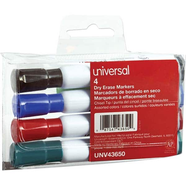 UNIVERSAL - Dry Erase Markers & Accessories Display/Marking Boards Accessory Type: Dry Erase Markers For Use With: Dry Erase Marker Board - Eagle Tool & Supply