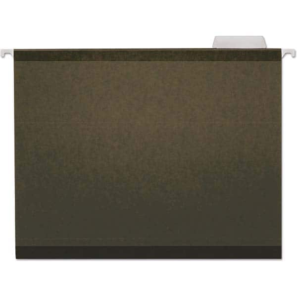 UNIVERSAL - File Folders, Expansion Folders & Hanging Files Folder/File Type: Hanging File Folder Color: Green - Eagle Tool & Supply