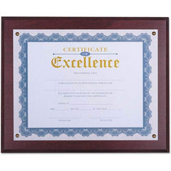 UNIVERSAL - Document Protectors Type: Award Plaque Width (Inch): 13.33 - Eagle Tool & Supply