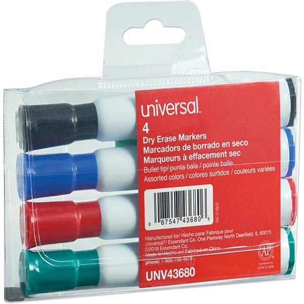 UNIVERSAL - Dry Erase Markers & Accessories Display/Marking Boards Accessory Type: Dry Erase Markers For Use With: Dry Erase Marker Board - Eagle Tool & Supply