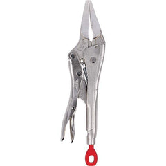 Milwaukee Tool - Locking Pliers Plier Type: Locking Pliers Jaw Style: Long Nose - Eagle Tool & Supply