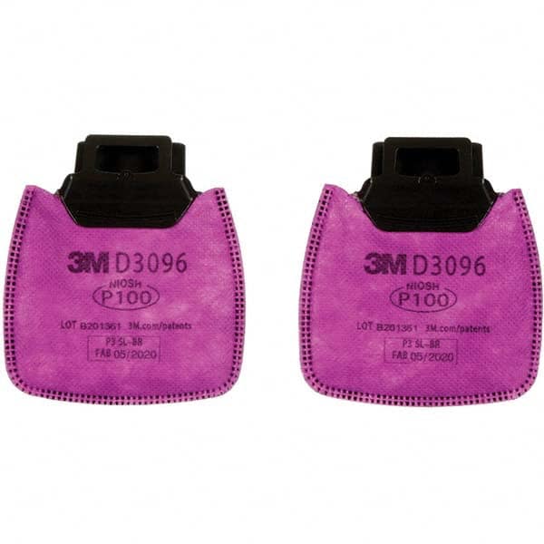 3M - Half & Full Facepiece Cartridges & Filters Type: Filter NIOSH Filter Rating: P100 - Eagle Tool & Supply