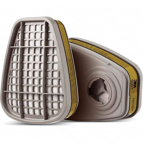 3M - Half & Full Facepiece Cartridges & Filters Type: Cartridge NIOSH Filter Rating: No Rating - Eagle Tool & Supply